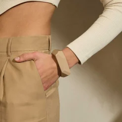 Vanessa Baroni Armbänder|Asymmetric Bangle Beige