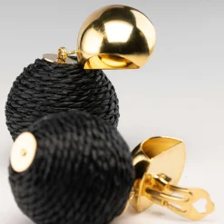 Vanessa Baroni Halsketten|Bast Necklace Black