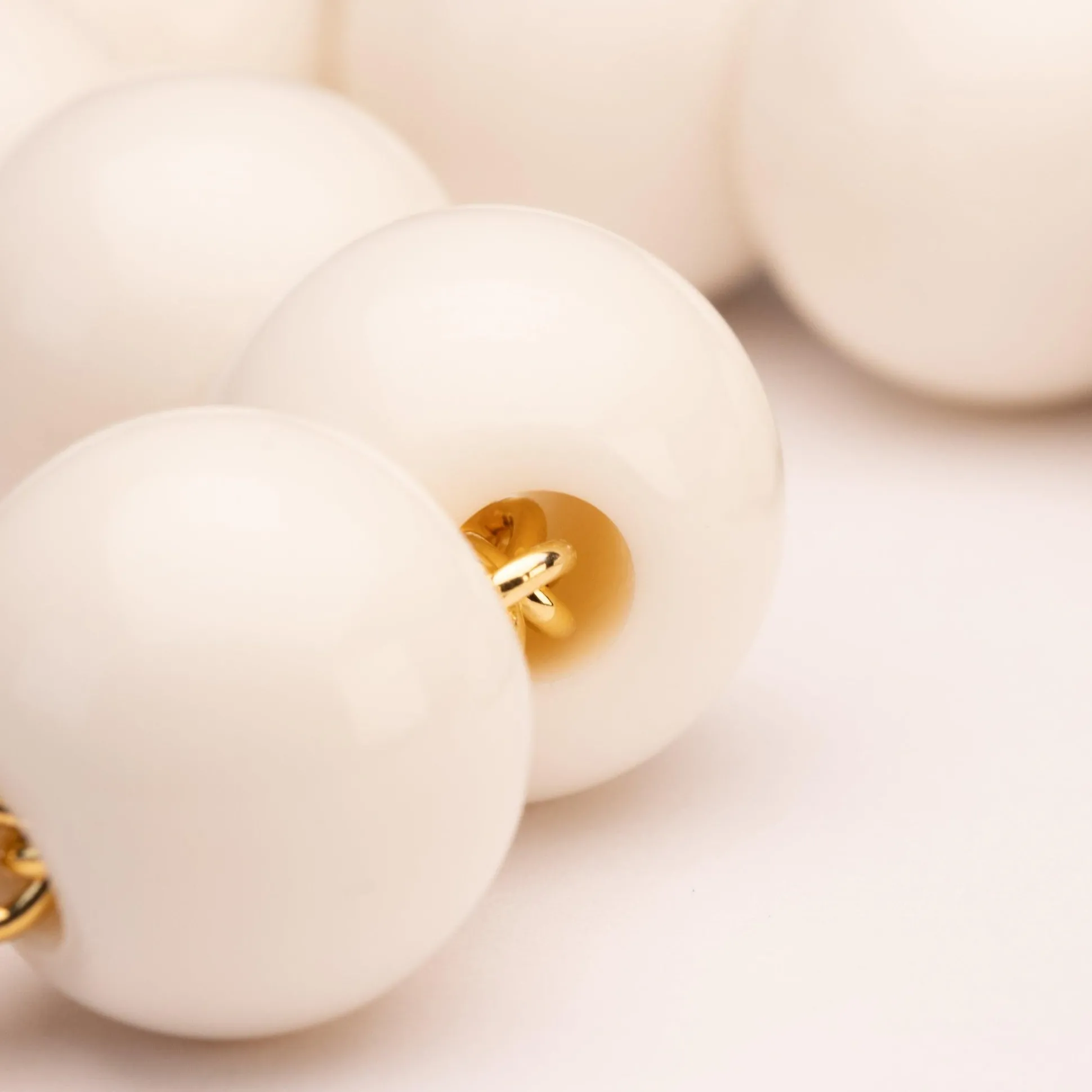 Vanessa Baroni Armbänder|Beads Bracelet Off White