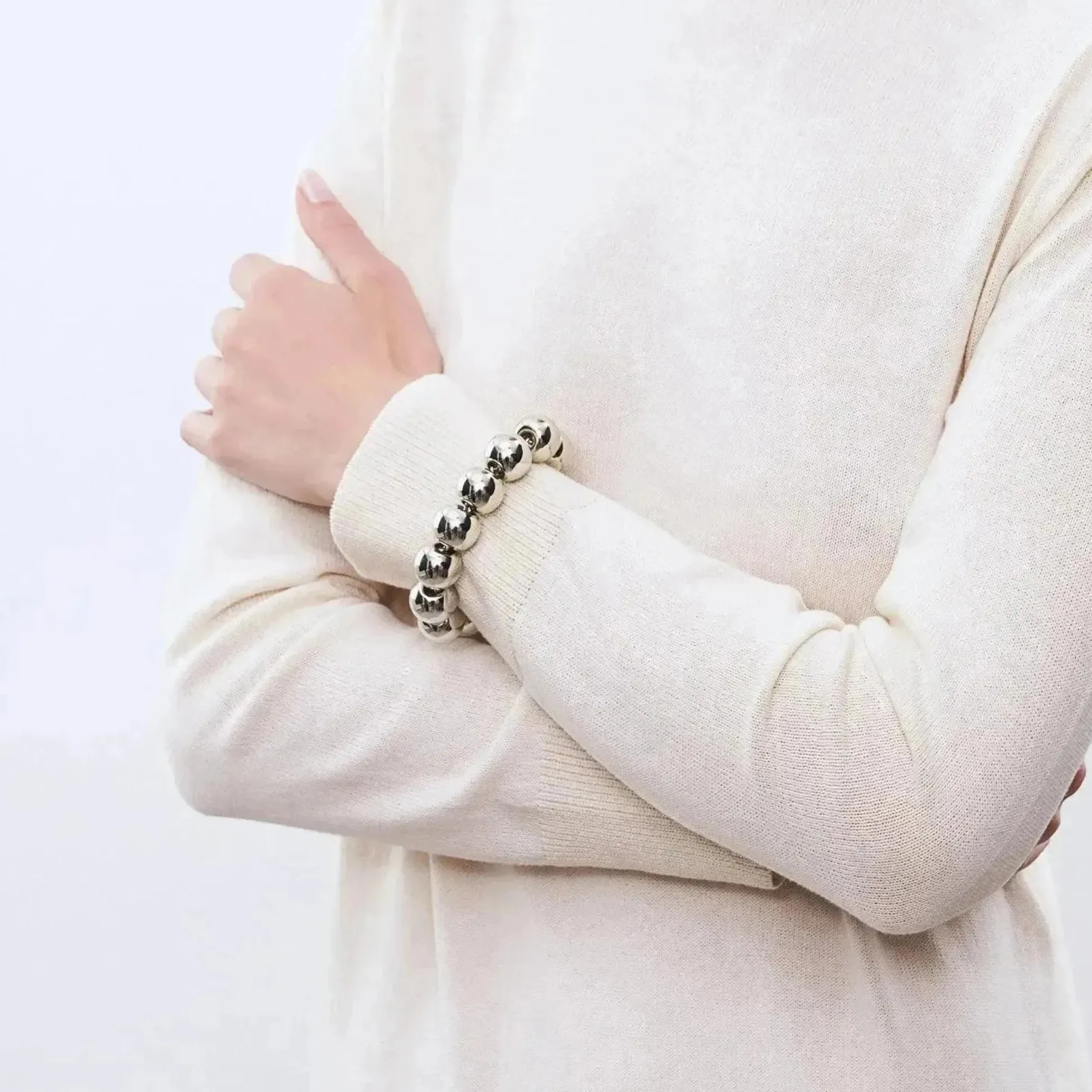 Vanessa Baroni Armbänder|Beads Bracelet Silver