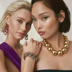 Vanessa Baroni Halsketten|Beads Necklace Gold