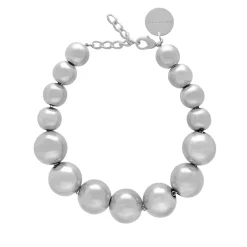 Vanessa Baroni Halsketten|Beads Necklace Silver Vintage