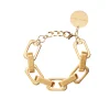 Vanessa Baroni Armbänder|Big Tank Bracelet Gold Vintage