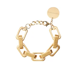 Vanessa Baroni Armbänder|Big Tank Bracelet Gold Vintage