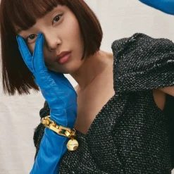 Vanessa Baroni Armbänder|Big Tank Bracelet Gold Vintage