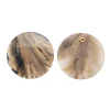 Vanessa Baroni Ohrringe|Disc Earring Grey Marble