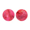 Vanessa Baroni Ohrringe|Disc Earring Pink Marble