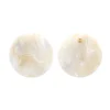 Vanessa Baroni Ohrringe|Disc Earring White Marble