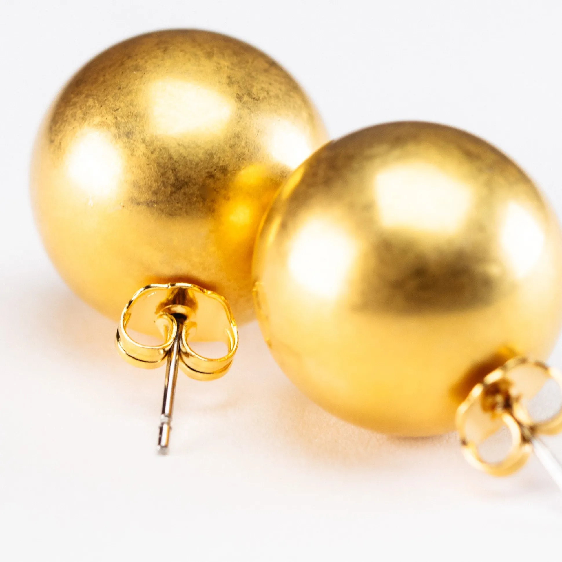 Vanessa Baroni Ohrringe|Dot Earring Gold Vintage