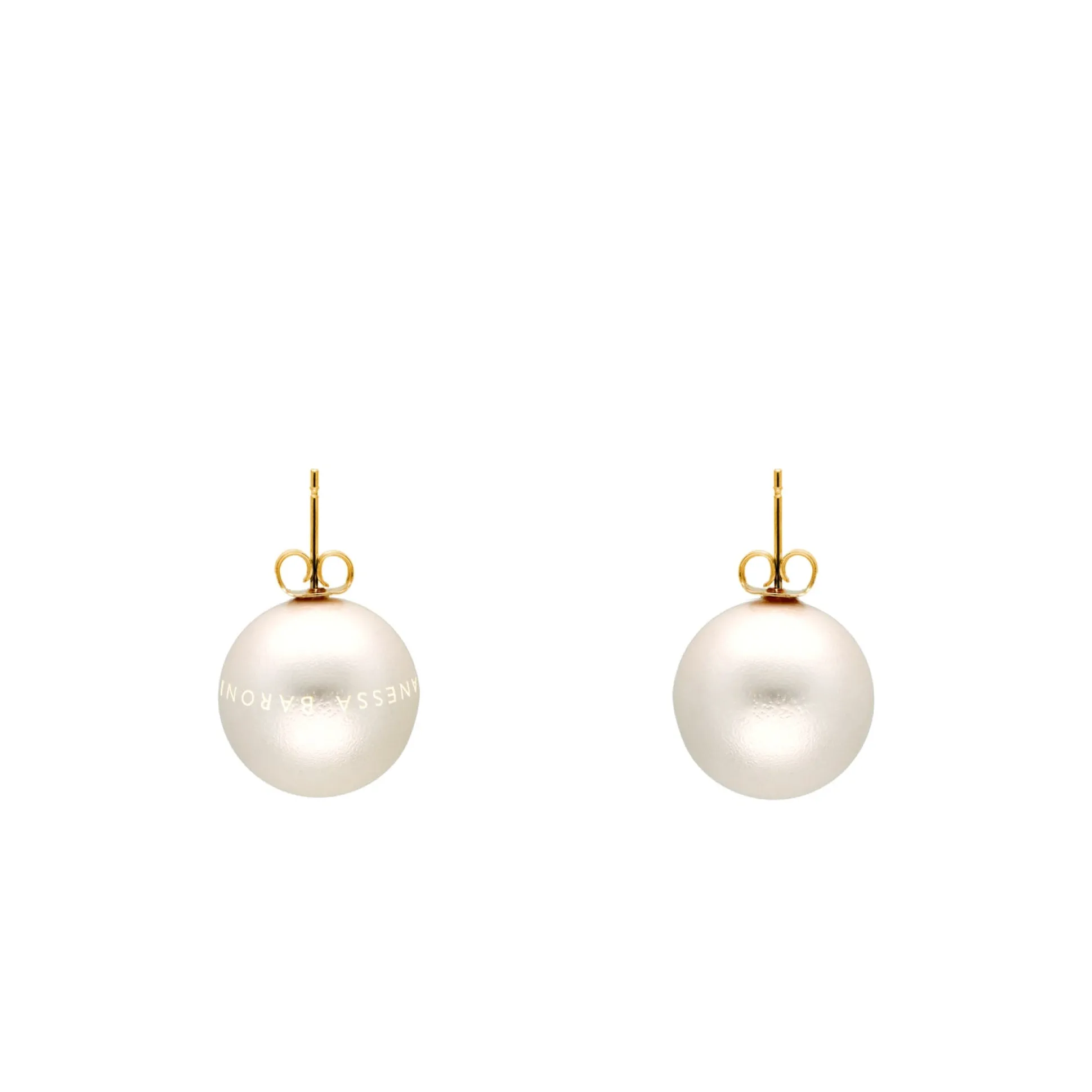 Vanessa Baroni Ohrringe|Dot Earring Pearl