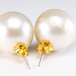 Vanessa Baroni Ohrringe|Dot Earring Pearl