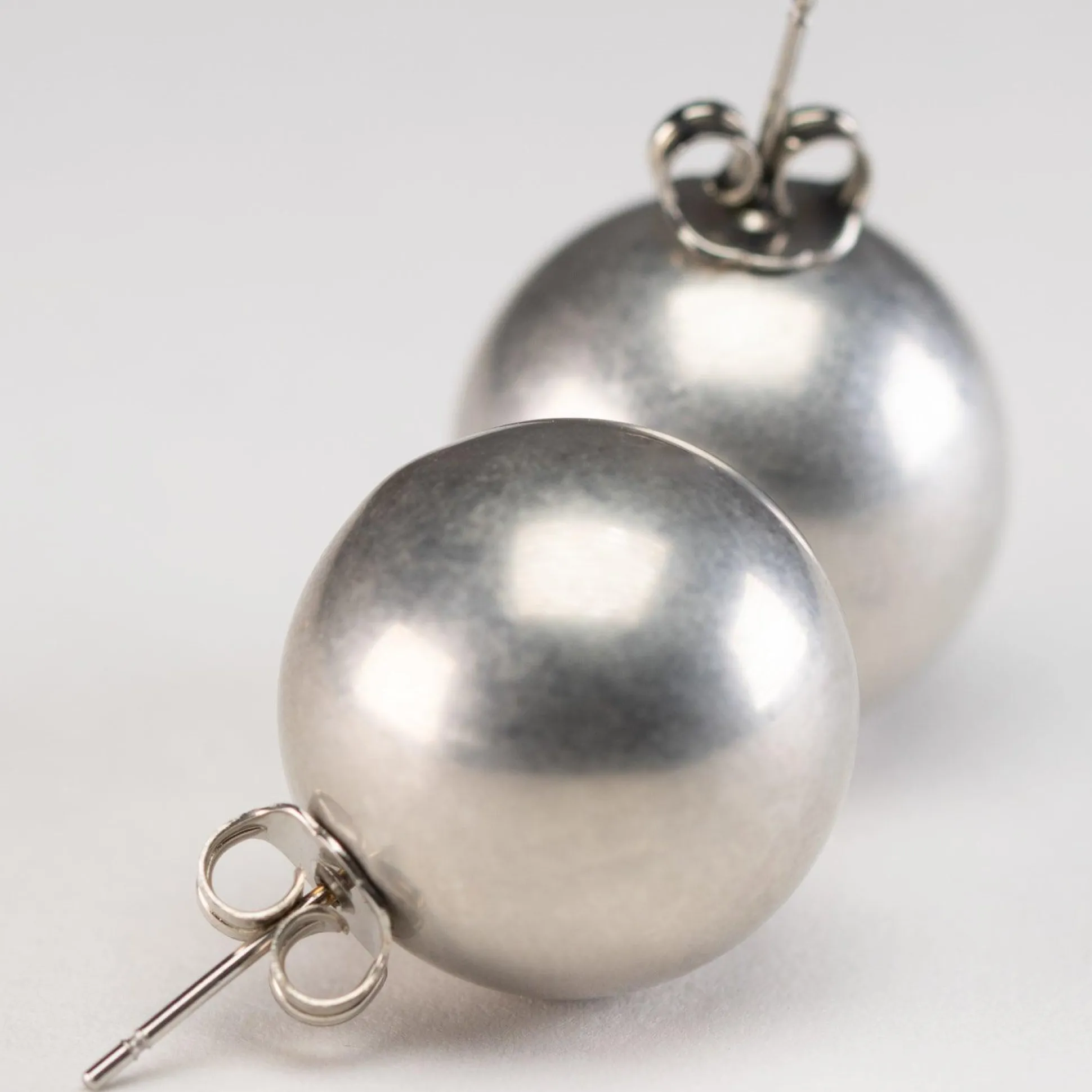 Vanessa Baroni Ohrringe|Dot Earring Silver Vintage
