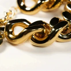 Vanessa Baroni Armbänder|Flat Chain Bracelet Gold