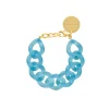 Vanessa Baroni Armbänder|Flat Chain Bracelet Iced Blue