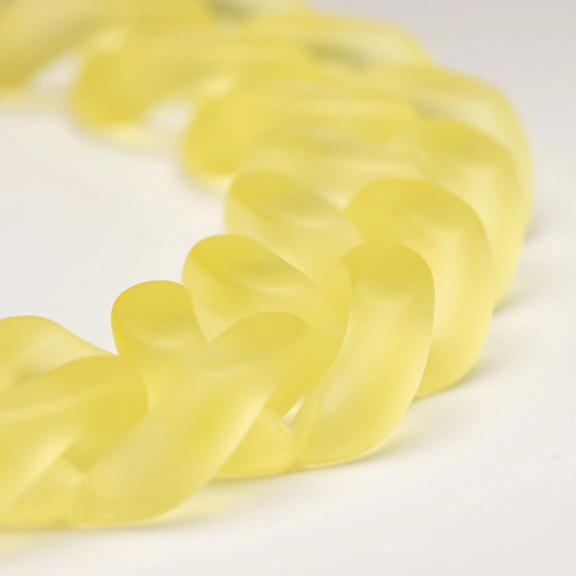 Vanessa Baroni Armbänder|Flat Chain Bracelet Iced Yellow
