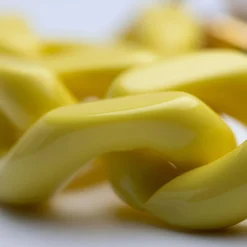 Vanessa Baroni Armbänder|Flat Chain Bracelet Yellow