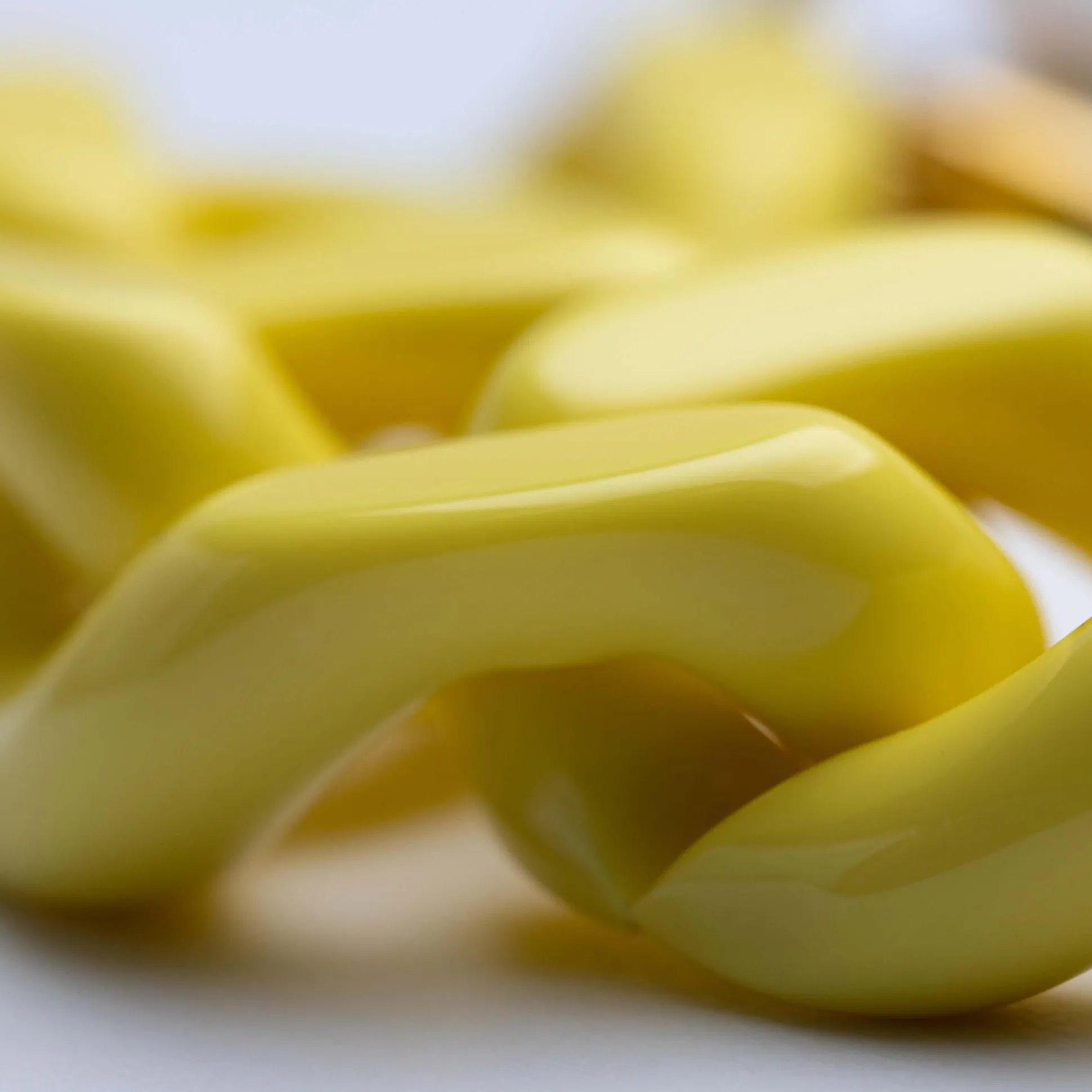 Vanessa Baroni Armbänder|Flat Chain Bracelet Yellow