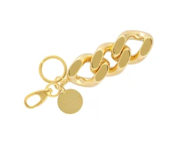 Vanessa Baroni Schlusselanhanger|Flat Chain Key Ring Gold