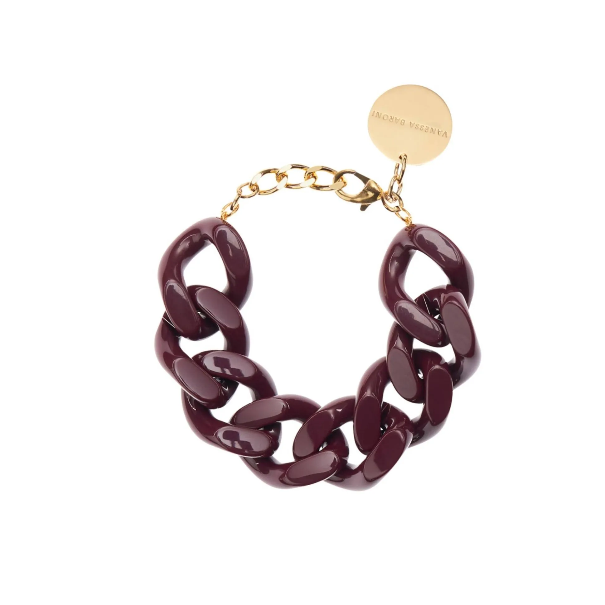 Vanessa Baroni Armbänder|Great Bracelet Aubergine