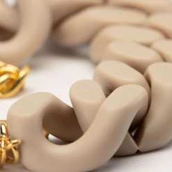 Vanessa Baroni Armbänder|Great Bracelet Matt Beige