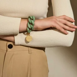 Vanessa Baroni Armbänder|Great Bracelet Matt Mint