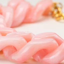 Vanessa Baroni Armbänder|Great Bracelet Neon Pink Marble