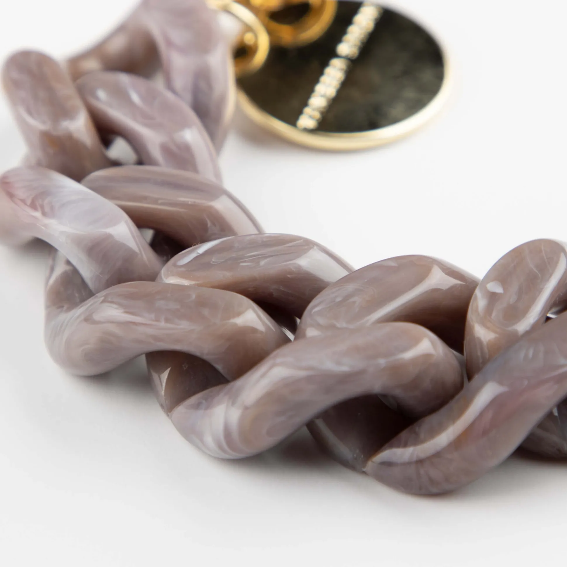 Vanessa Baroni Armbänder|Great Bracelet Taupe Marble