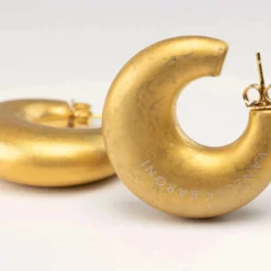 Vanessa Baroni Ohrringe|Moon Earring Gold Vintage