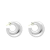 Vanessa Baroni Ohrringe|Moon Earring Silver