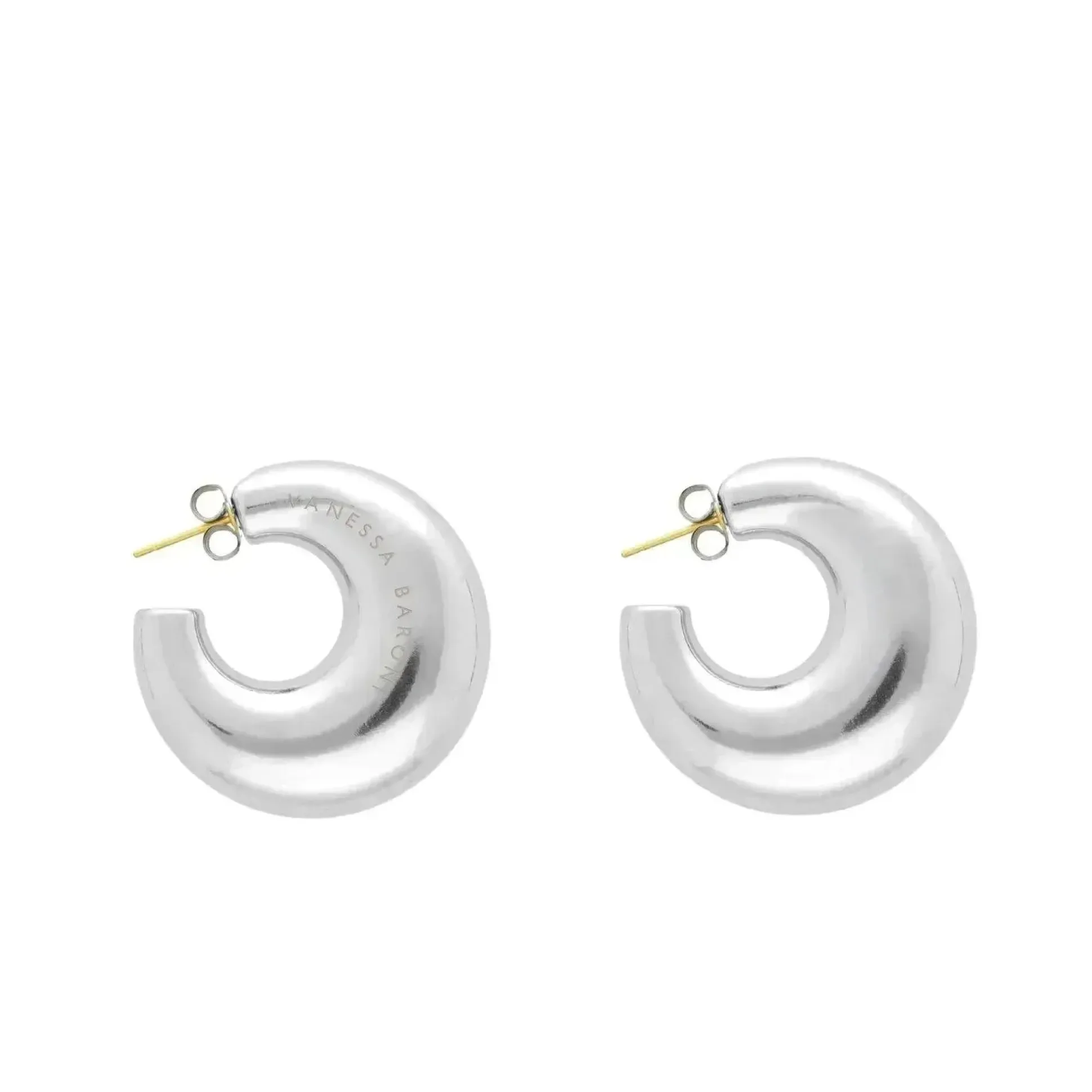 Vanessa Baroni Ohrringe|Moon Earring Silver
