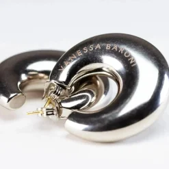 Vanessa Baroni Ohrringe|Moon Earring Silver