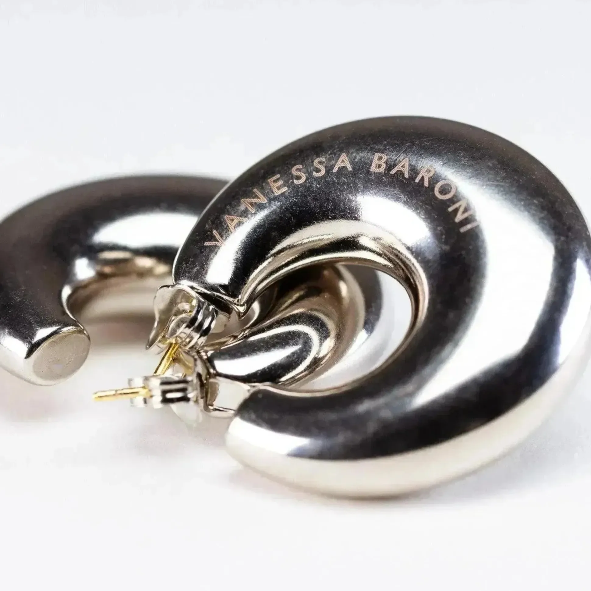 Vanessa Baroni Ohrringe|Moon Earring Silver