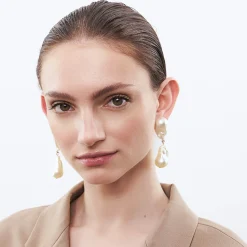 Vanessa Baroni Ohrringe|Nugget Earring Pearl