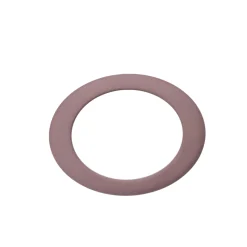 Vanessa Baroni Armbänder|Oval Bangle Matt Taupe