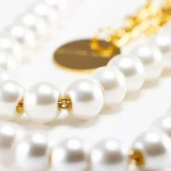 Vanessa Baroni Halsketten|Pearl Necklace Long Pearl