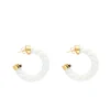 Vanessa Baroni Ohrringe|Rope Earring Off White