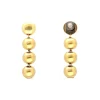 Vanessa Baroni Ohrringe|Small Beads Earring Gold