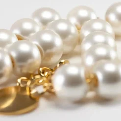 Vanessa Baroni Halsketten|Small Beads Necklace Short Pearl