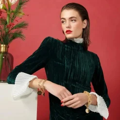 Vanessa Baroni Armbänder|Snake Gold Bracelet