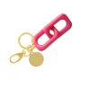 Vanessa Baroni Schlusselanhanger|Squared Key Ring Pink