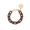 Vanessa Baroni Armbänder|Tank Bracelet Matt Brown