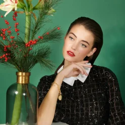 Vanessa Baroni Armbänder|Tank Gold Bracelet