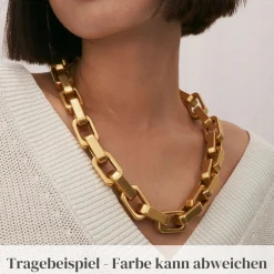 Vanessa Baroni Halsketten|Tank Necklace Gold