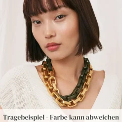 Vanessa Baroni Halsketten|Tank Necklace Gold