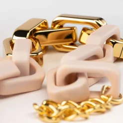 Vanessa Baroni Halsketten|Tank Necklace Matt Baby Rose