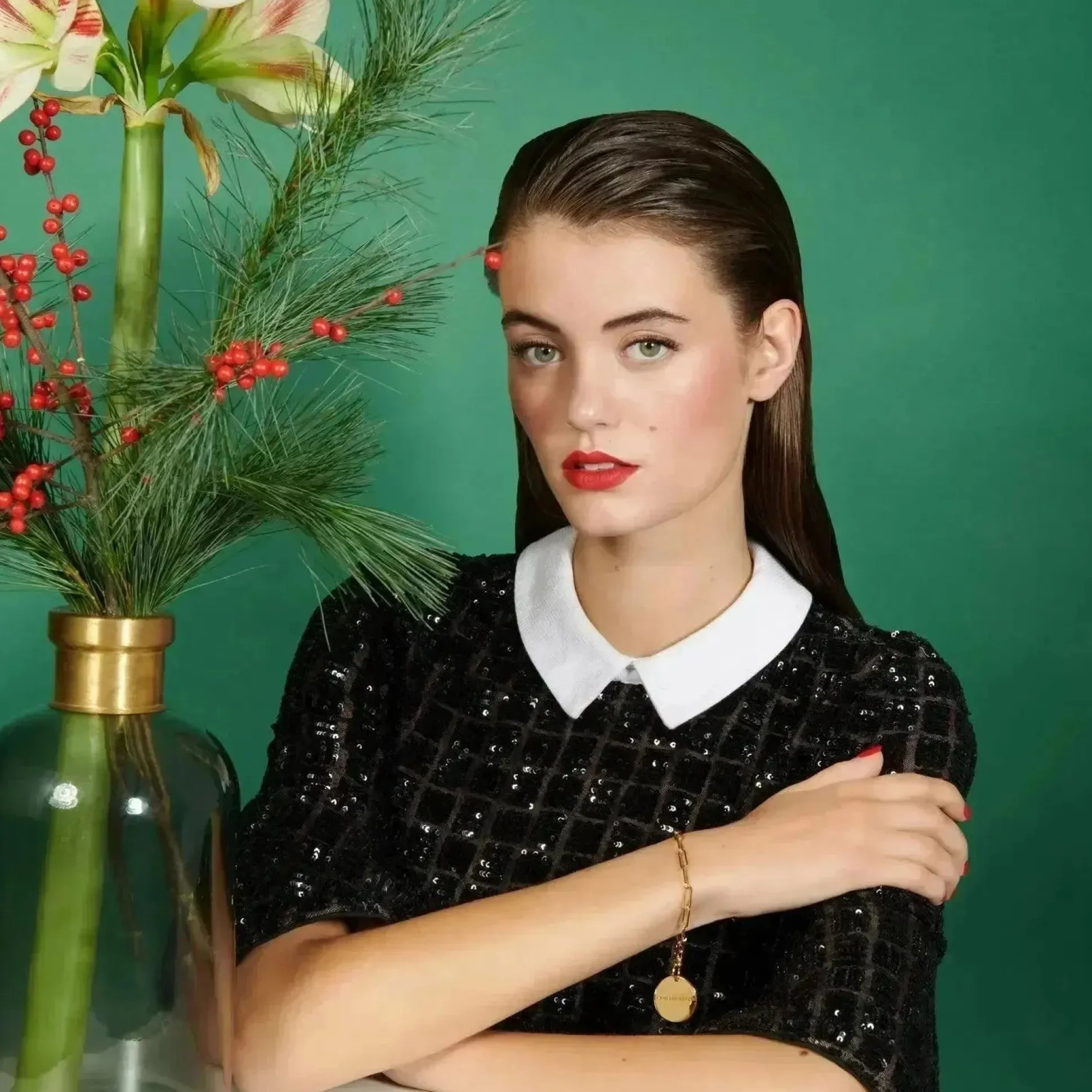 Vanessa Baroni Armbänder|Tiny Gold Bracelet