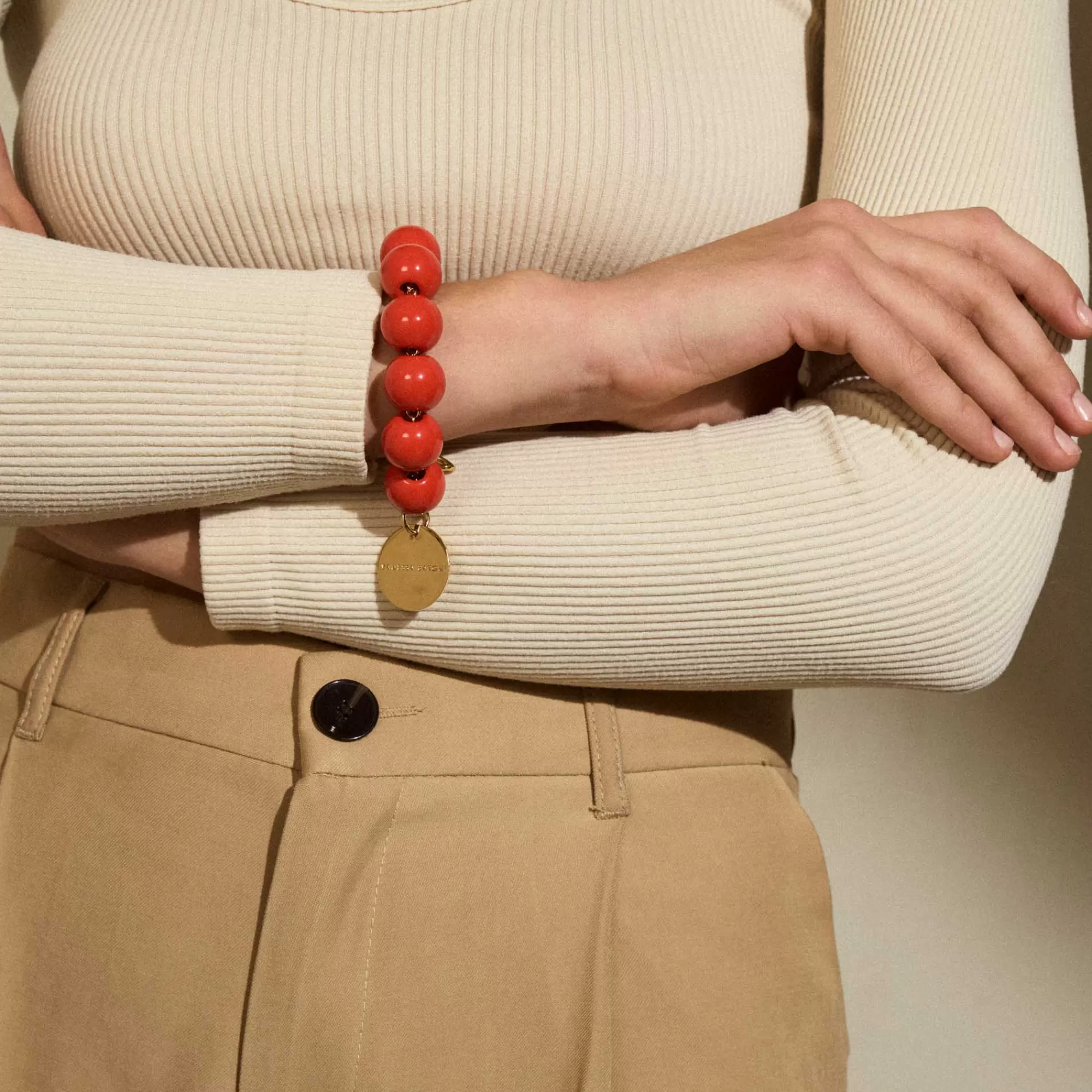 Store Vanessa Baroni Beads Bracelet Coral