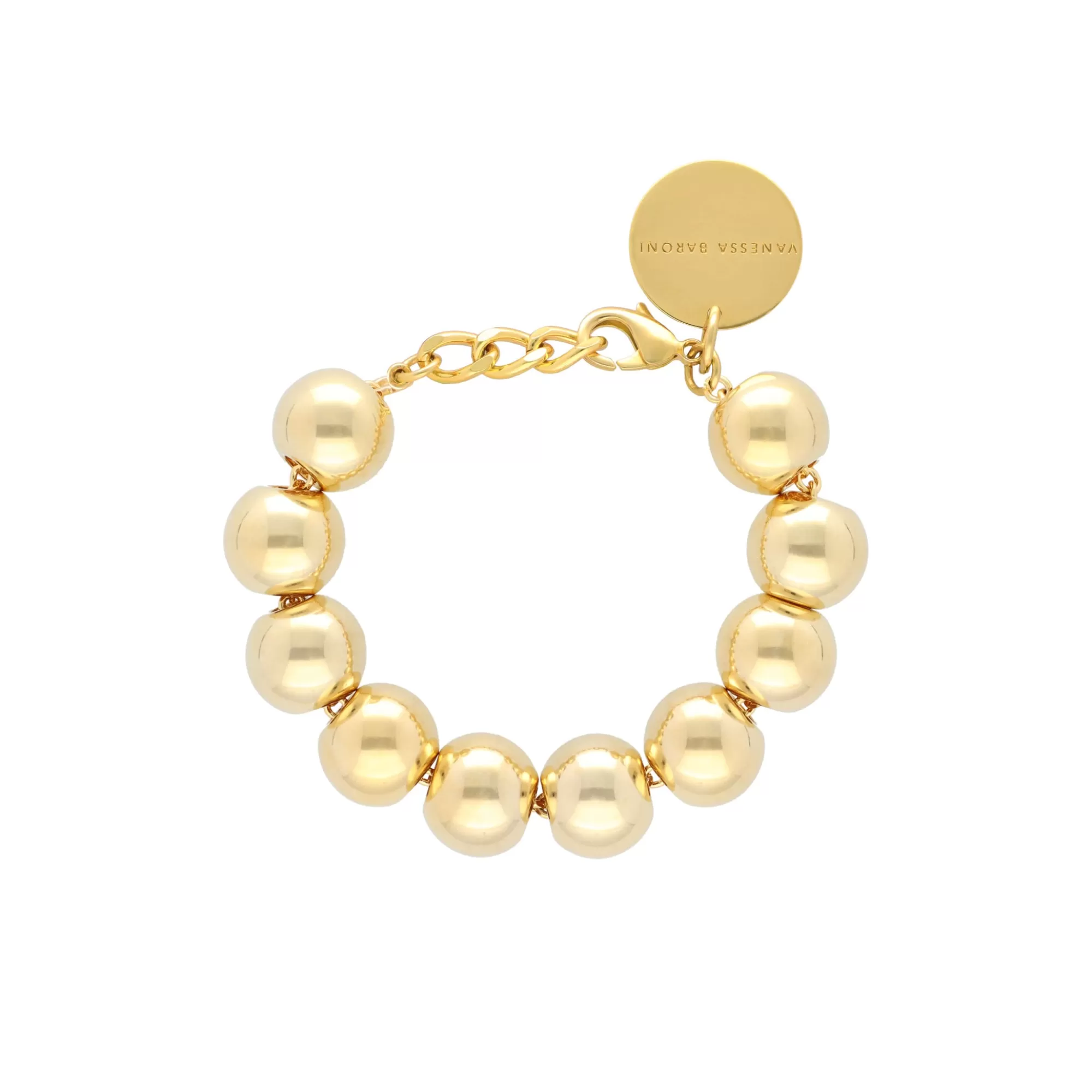 Best Vanessa Baroni Beads Bracelet Gold