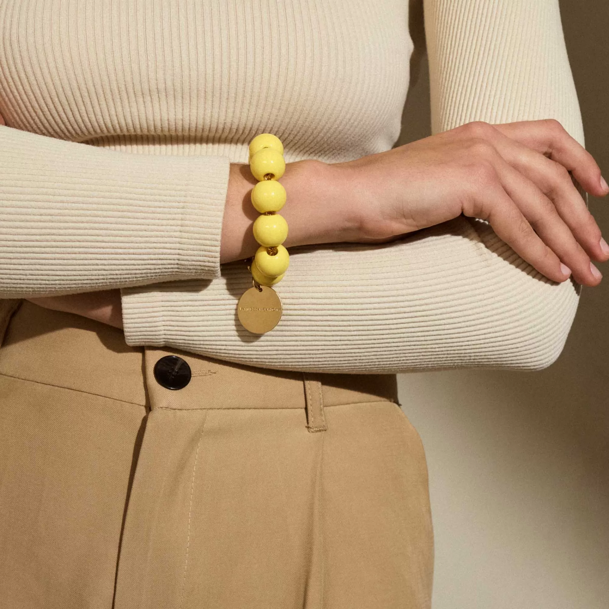 Hot Vanessa Baroni Beads Bracelet Yellow