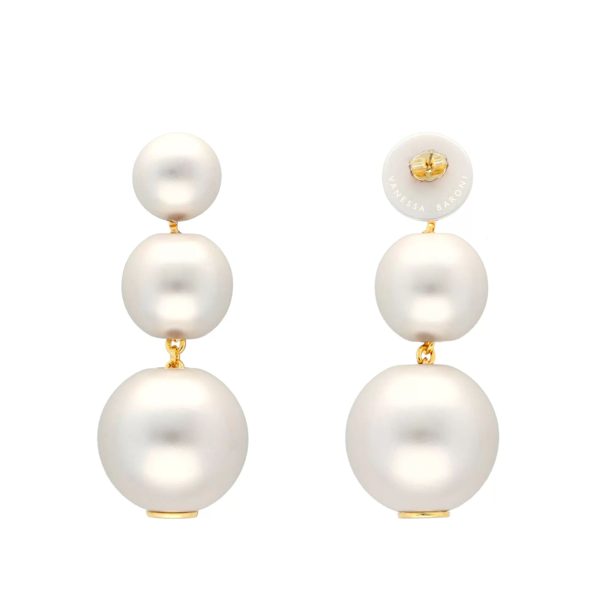 Clearance Vanessa Baroni Beads Earring Pearl